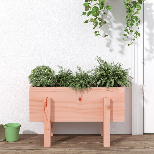 Berkfield Garden Planter 62x30x38 cm Solid Wood Douglas