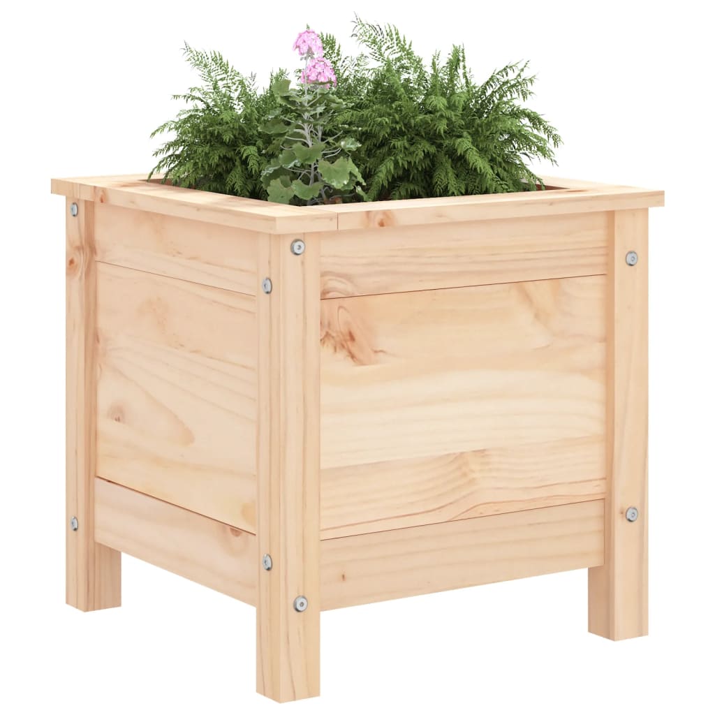 Berkfield Garden Planter 40x40x39 cm Solid Wood Pine