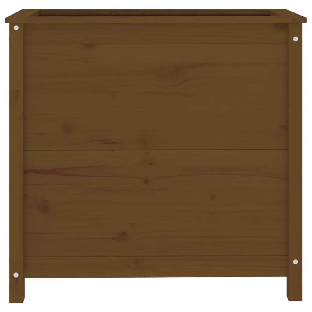 Berkfield Garden Planter Honey Brown 82.5x40x78 cm Solid Wood Pine