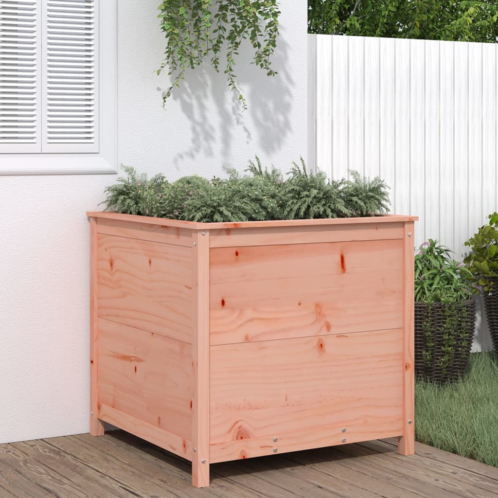 Berkfield Garden Planter 82.5x82.5x78 cm Solid Wood Douglas