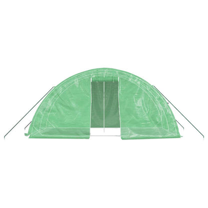 Berkfield Greenhouse with Steel Frame Green 10 m�__ 5x2x2.3 m