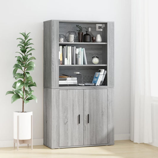 Berkfield Highboard Grey Sonoma Engineered Wood