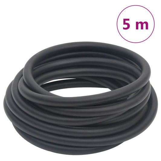 Berkfield Hybrid Air Hose Black 0.6" 5 m Rubber and PVC