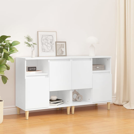 Berkfield Sideboards 2 pcs White 60x35x70 cm Engineered Wood