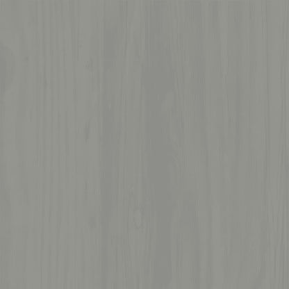 Berkfield Shoe Cabinet VIGO 60x35x96 cm Grey Solid Wood Pine