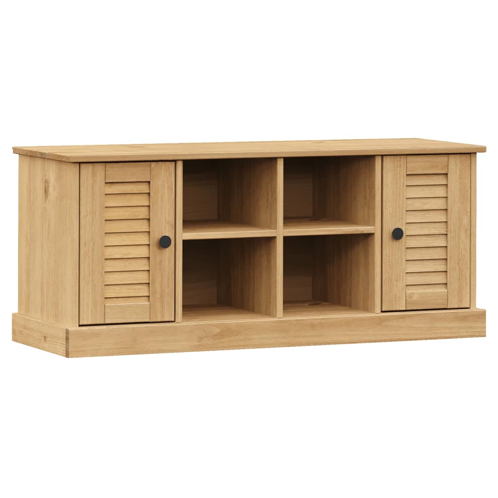 Berkfield Shoe Bench VIGO 106x35x40 cm Solid Wood Pine