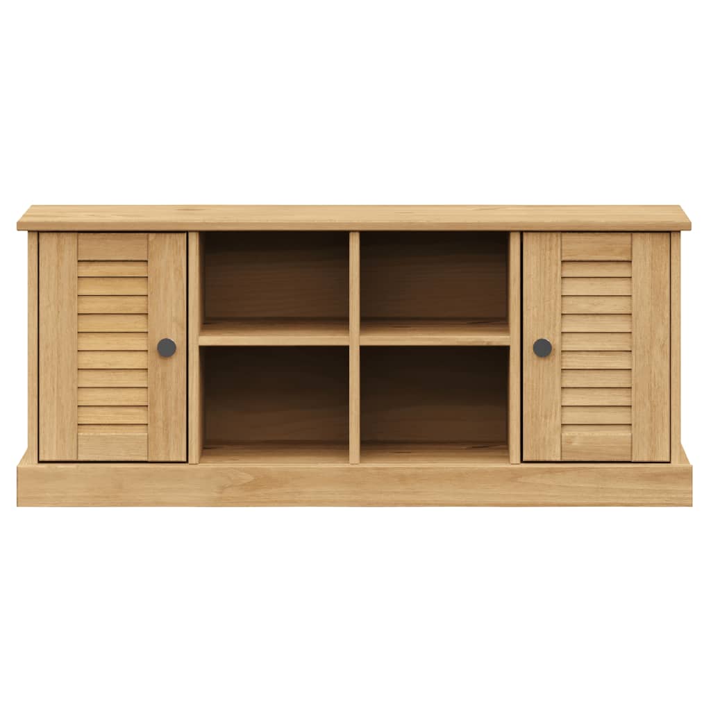 Berkfield Shoe Bench VIGO 106x35x40 cm Solid Wood Pine