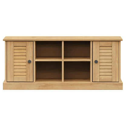 Berkfield Shoe Bench VIGO 106x35x40 cm Solid Wood Pine