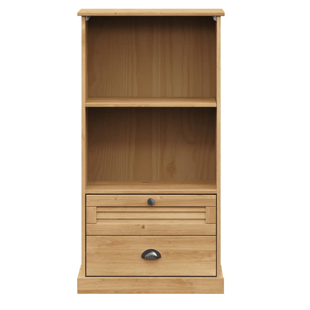 Berkfield Bookcase VIGO 60x35x114.5 cm Solid Wood Pine