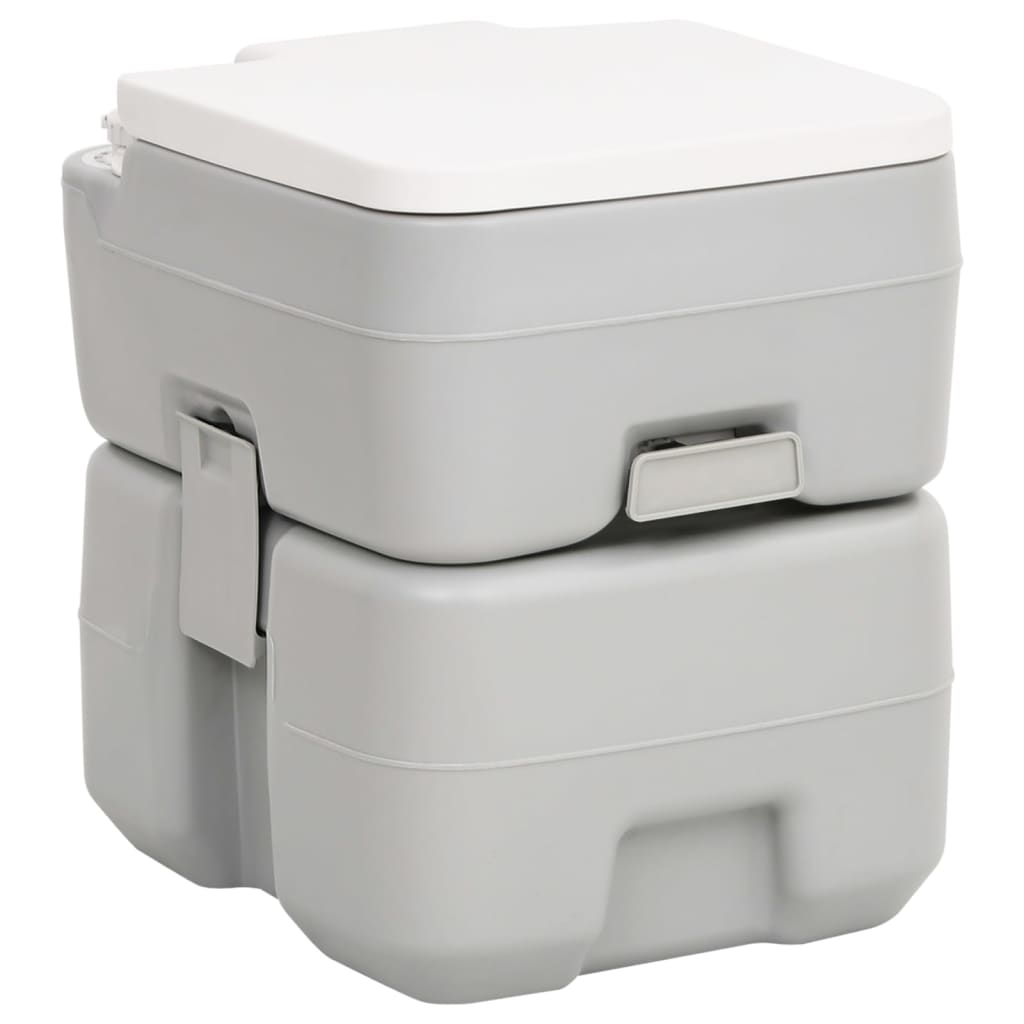 Berkfield Portable Camping Toilet and Water Tank Set