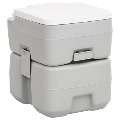 Berkfield Portable Camping Toilet and Water Tank Set