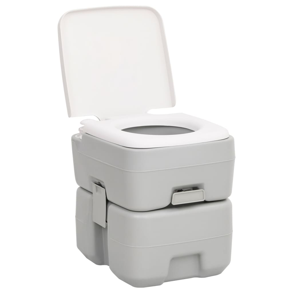 Berkfield Portable Camping Toilet and Water Tank Set