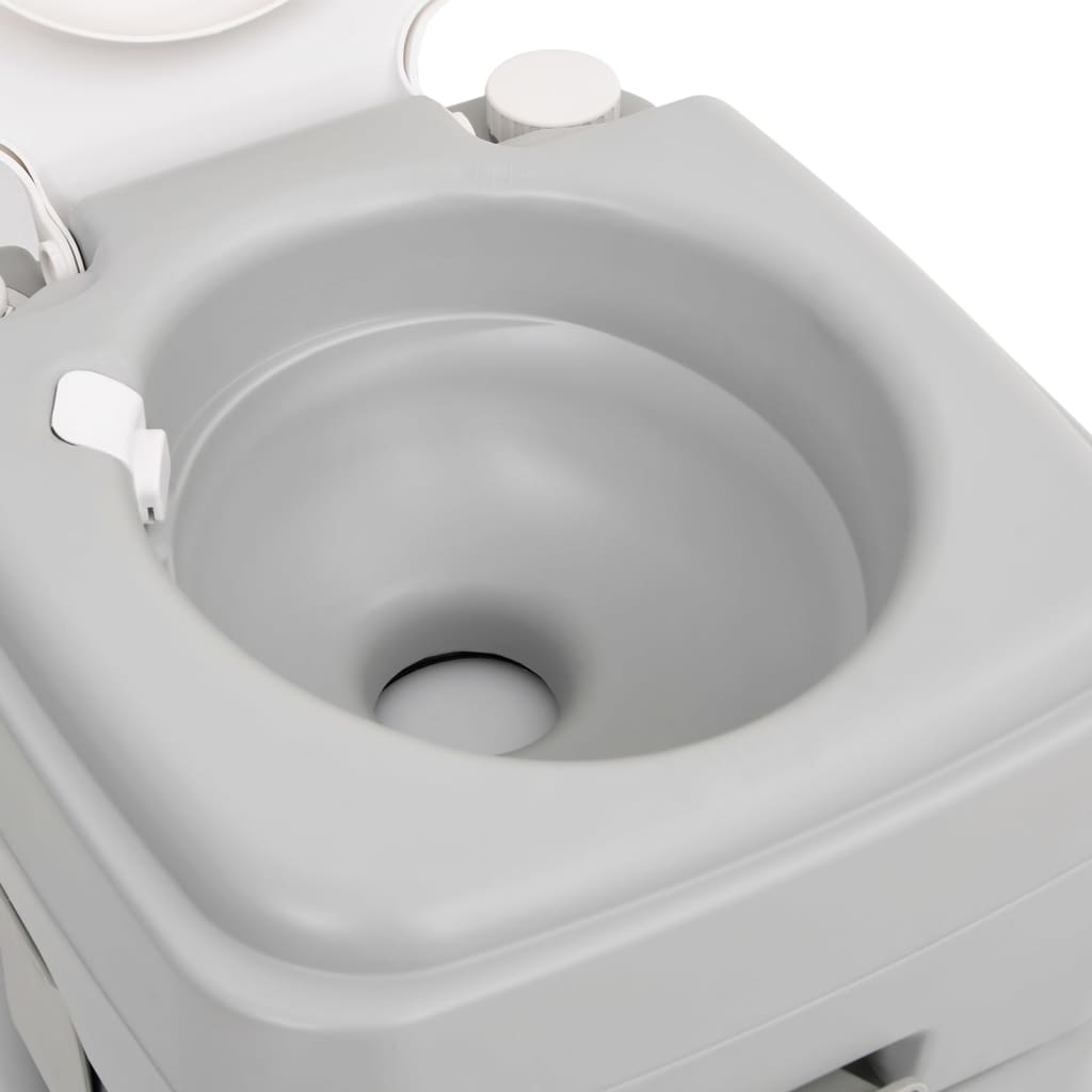 Berkfield Portable Camping Toilet and Water Tank Set
