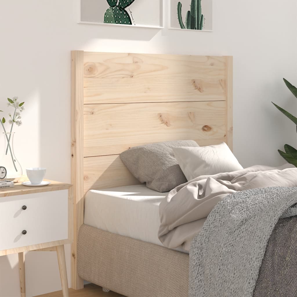 Berkfield Headboard 106x4x100 cm Solid Wood Pine
