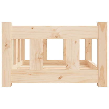 Berkfield Dog Bed 55.5x45.5x28 cm Solid Wood Pine