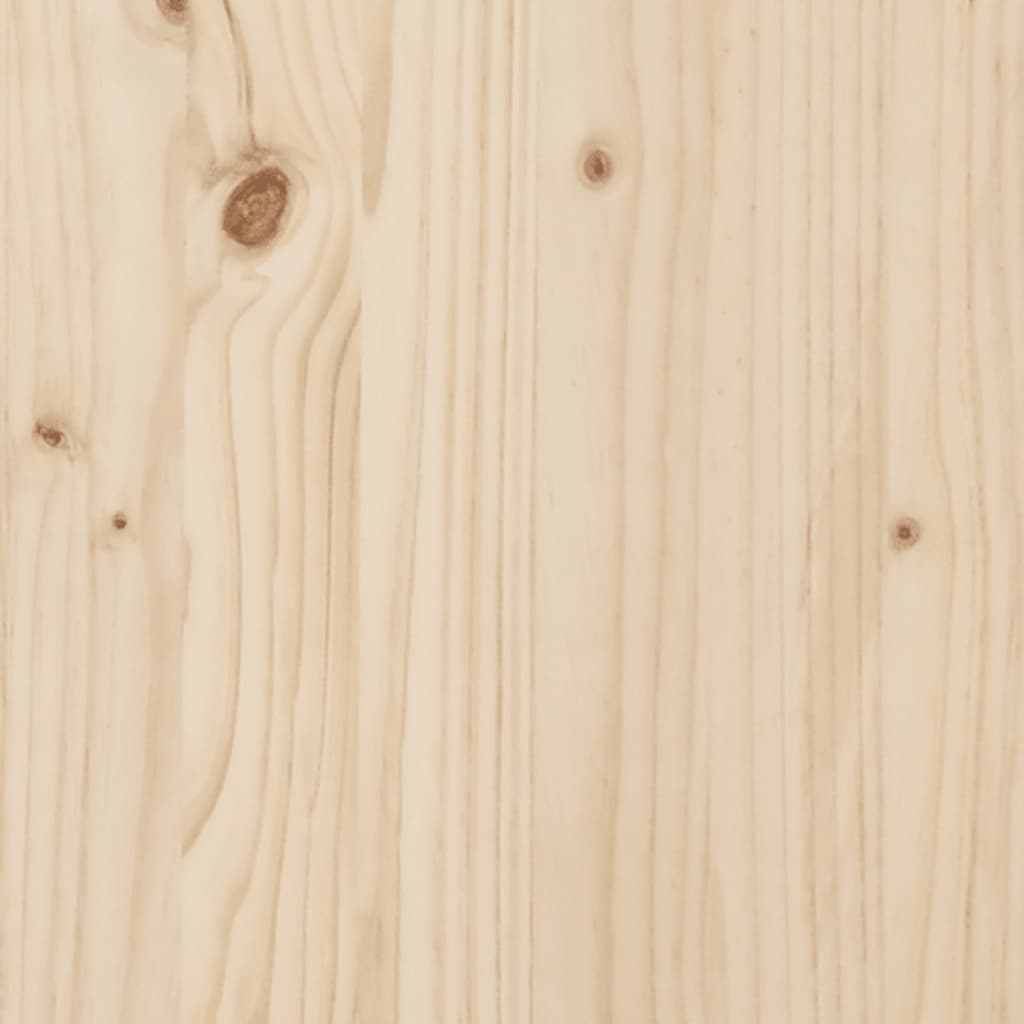 Berkfield Dog Bed 55.5x45.5x28 cm Solid Wood Pine