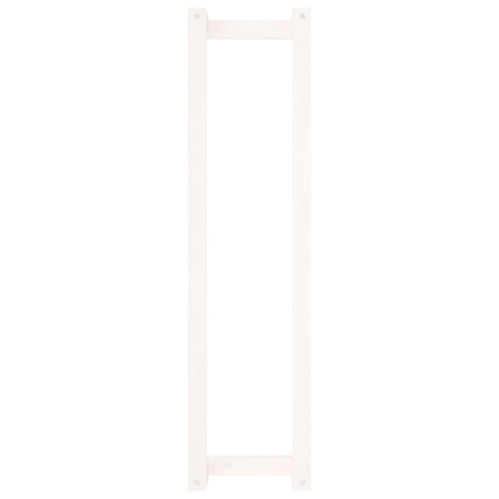 Berkfield Towel Rack White 23x18x90 cm Solid Wood Pine