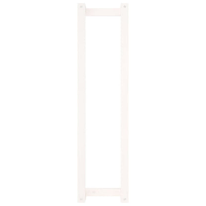 Berkfield Towel Rack White 23x18x90 cm Solid Wood Pine