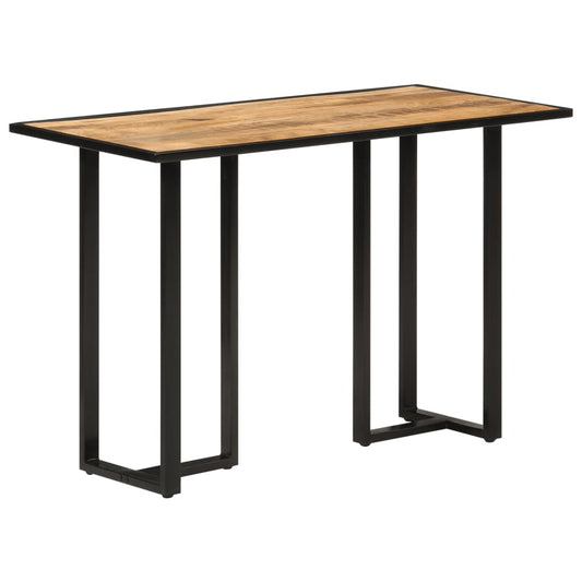 Berkfield Dining Table 110x55x75.5 cm Solid Wood Mango