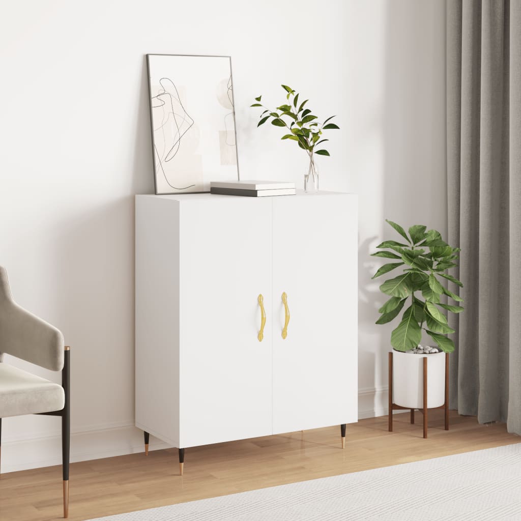 Berkfield Sideboard White 69.5x34x90 cm Engineered Wood