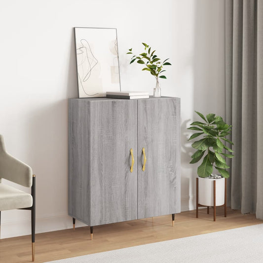 Berkfield Sideboard Grey Sonoma 69.5x34x90 cm Engineered Wood