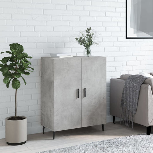 Berkfield Sideboard Concrete Grey 69.5x34x90 cm Engineered Wood