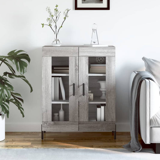 Berkfield Sideboard Grey Sonoma 69.5x34x90 cm Engineered Wood