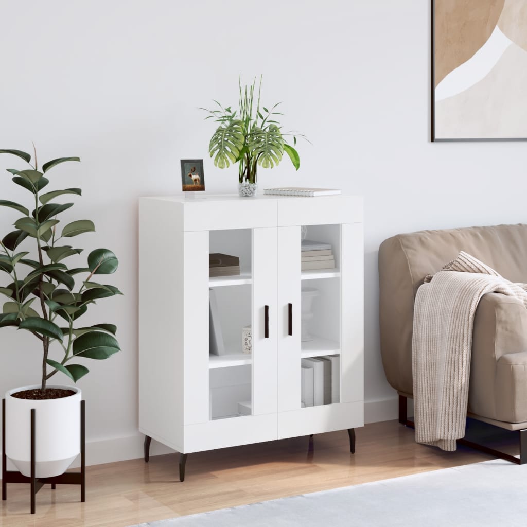 Berkfield Sideboard White 69.5x34x90 cm Engineered Wood