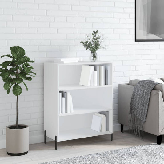 Berkfield Shelf Cabinet White 69.5x32.5x90 cm Engineered Wood