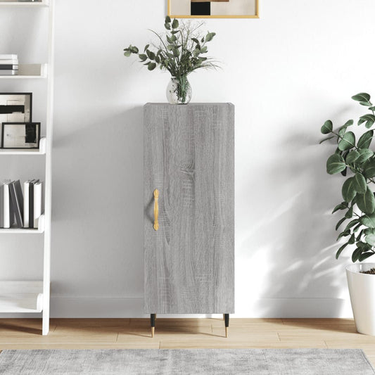 Berkfield Sideboard Grey Sonoma 34.5x34x90 cm Engineered Wood