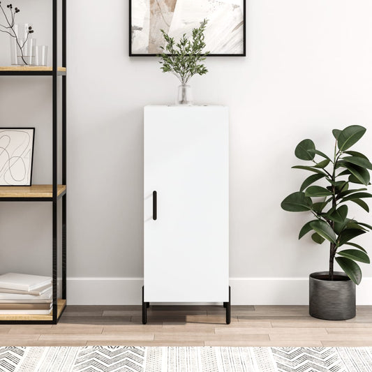 Berkfield Sideboard White 34.5x34x90 cm Engineered Wood