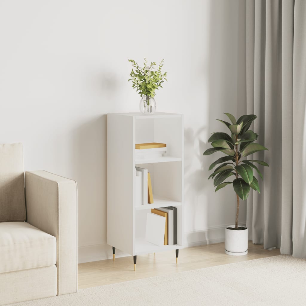 Berkfield Sideboard White 34.5x32.5x90 cm Engineered Wood