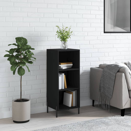 Berkfield Sideboard Black 34.5x32.5x90 cm Engineered Wood