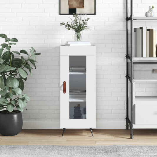 Berkfield Sideboard White 34.5x34x90 cm Engineered Wood