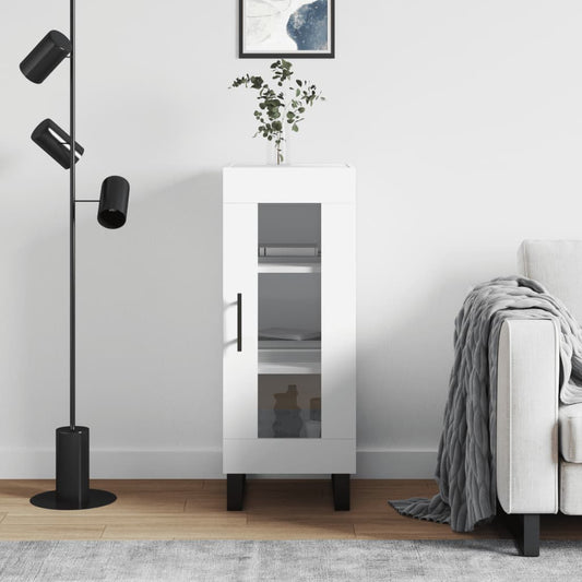 Berkfield Sideboard White 34.5x34x90 cm Engineered Wood