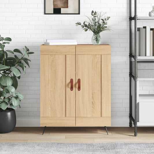 Berkfield Sideboard Sonoma Oak 69.5x34x90 cm Engineered Wood