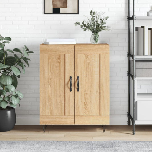 Berkfield Sideboard Sonoma Oak 69.5x34x90 cm Engineered Wood