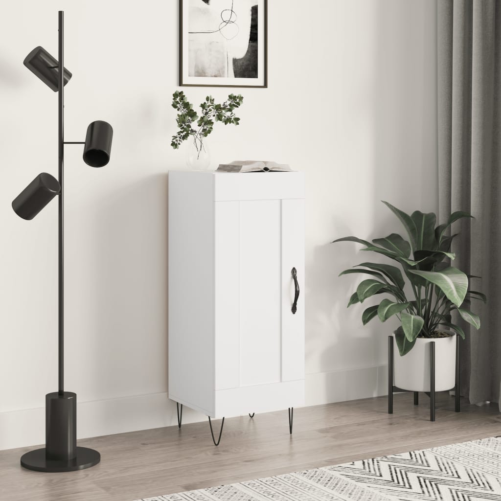 Berkfield Sideboard White 34.5x34x90 cm Engineered Wood