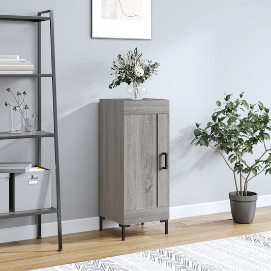 Berkfield Sideboard Grey Sonoma 34.5x34x90 cm Engineered Wood