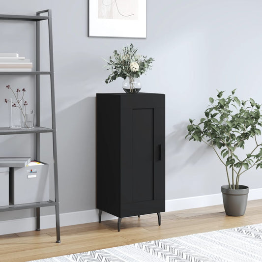 Berkfield Sideboard Black 34.5x34x90 cm Engineered Wood