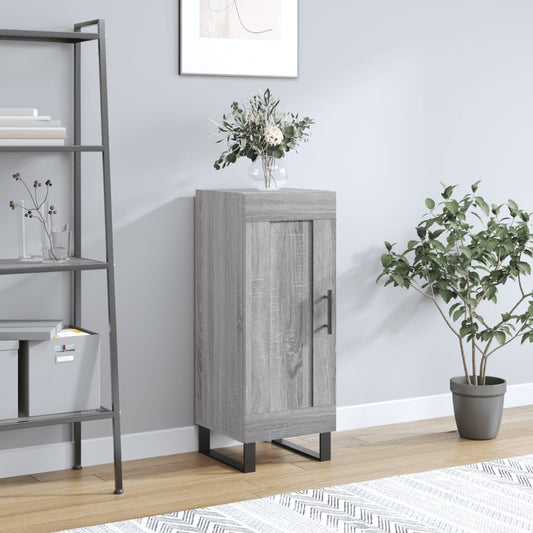 Berkfield Sideboard Grey Sonoma 34.5x34x90 cm Engineered Wood