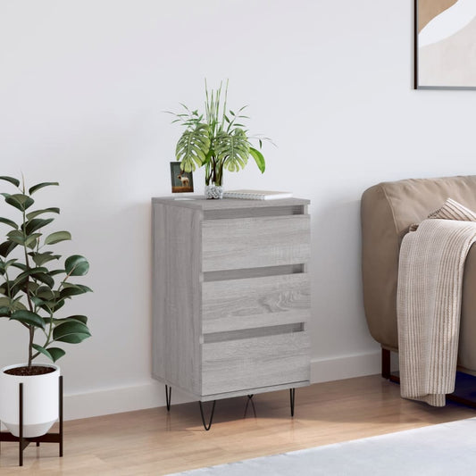 Berkfield Sideboard Grey Sonoma 40x35x70 cm Engineered Wood