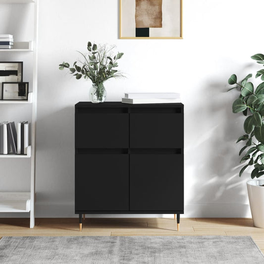 Berkfield Sideboard Black 60x35x70 cm Engineered Wood