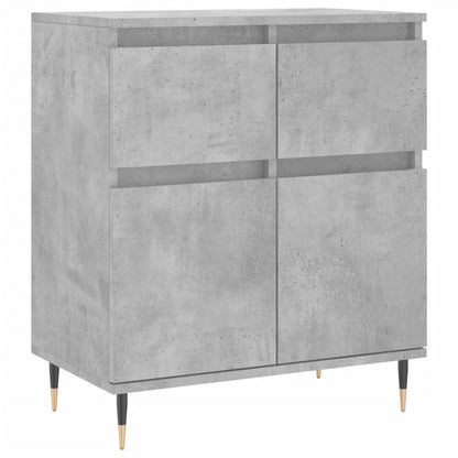 Berkfield Sideboard Concrete Grey 60x35x70 cm Engineered Wood