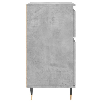Berkfield Sideboard Concrete Grey 60x35x70 cm Engineered Wood
