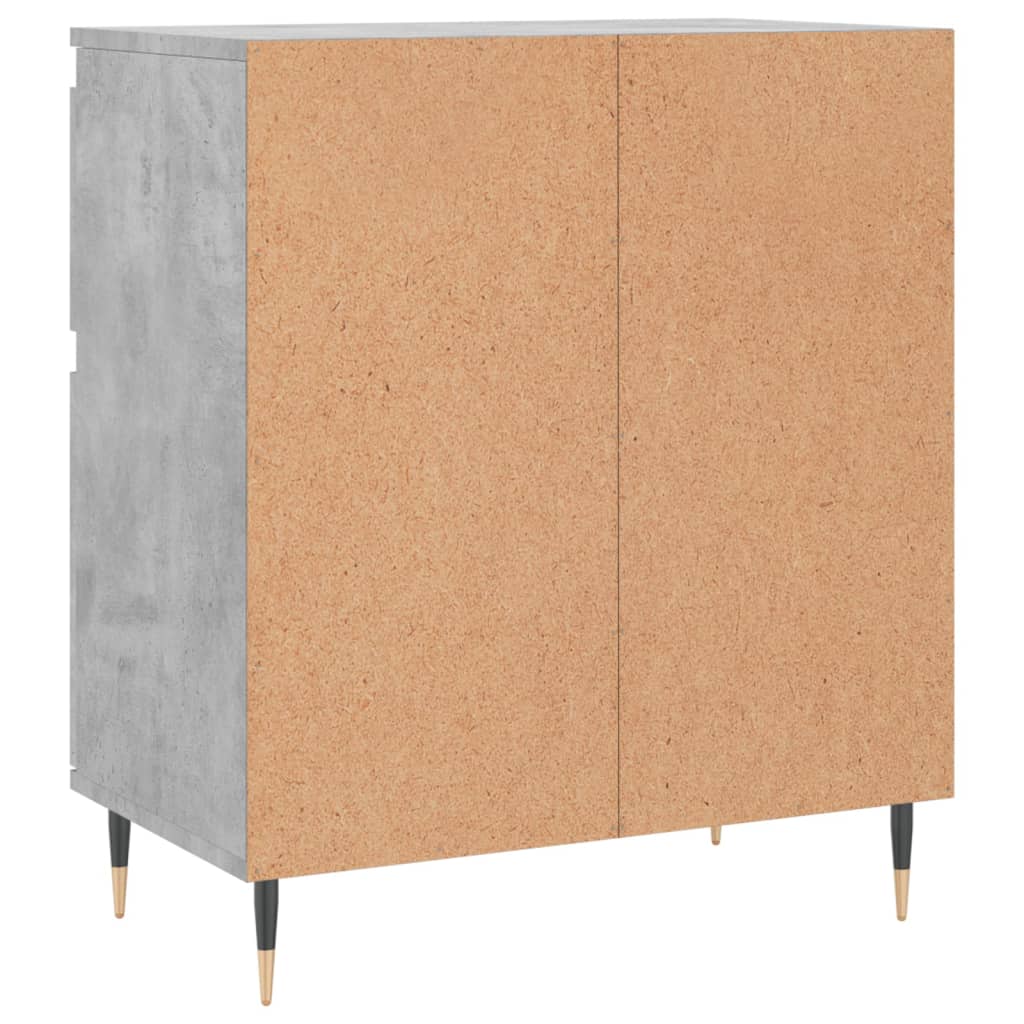 Berkfield Sideboard Concrete Grey 60x35x70 cm Engineered Wood