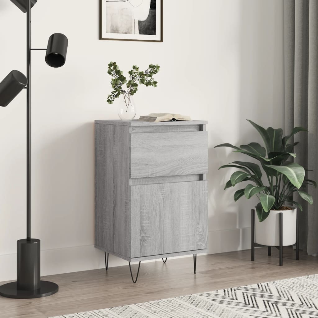 Berkfield Sideboard Grey Sonoma 40x35x70 cm Engineered Wood
