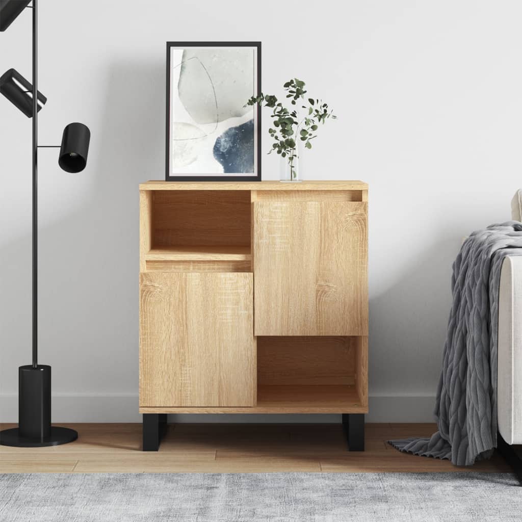 Berkfield Sideboard Sonoma Oak 60x35x70 cm Engineered Wood
