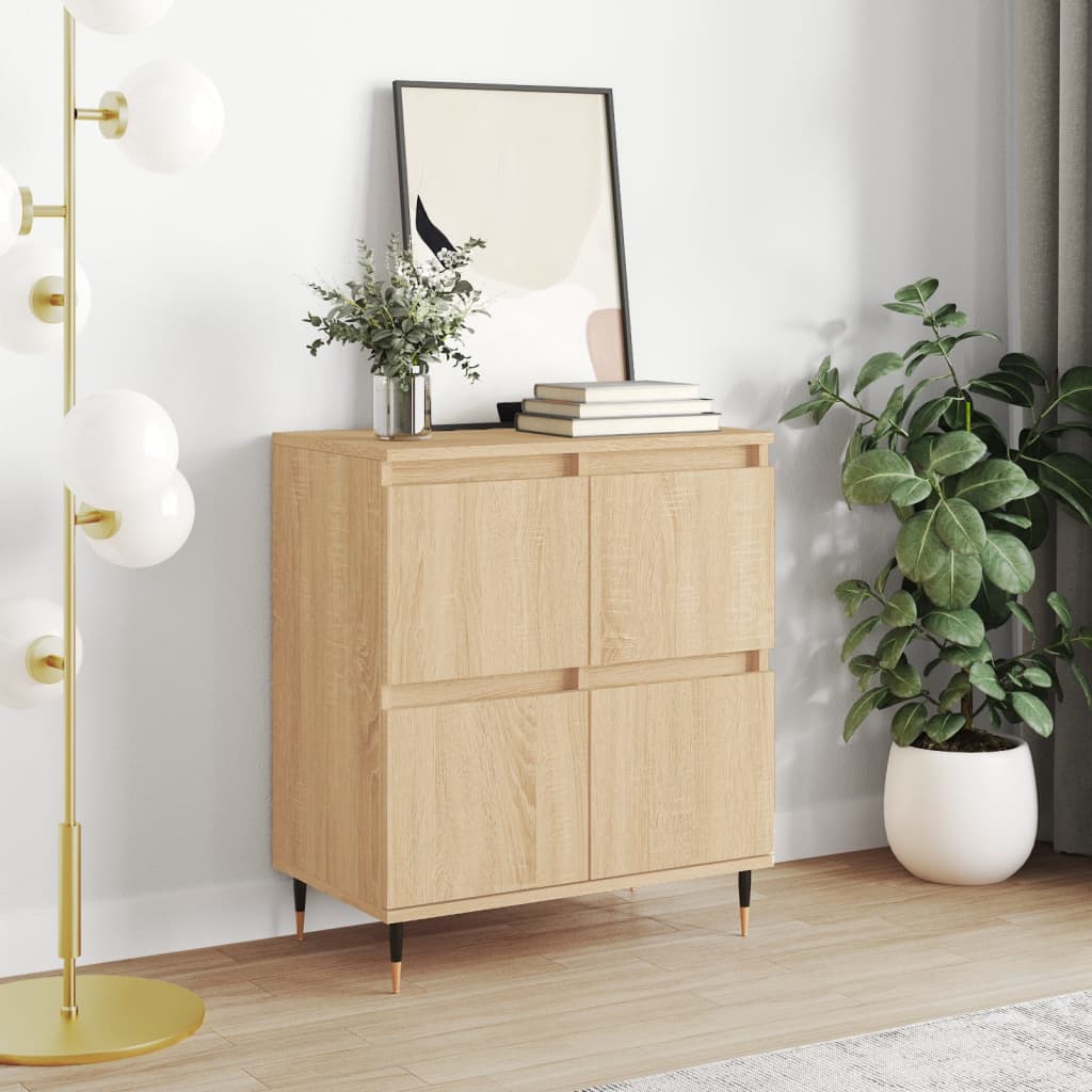 Berkfield Sideboard Sonoma Oak 60x35x70 cm Engineered Wood
