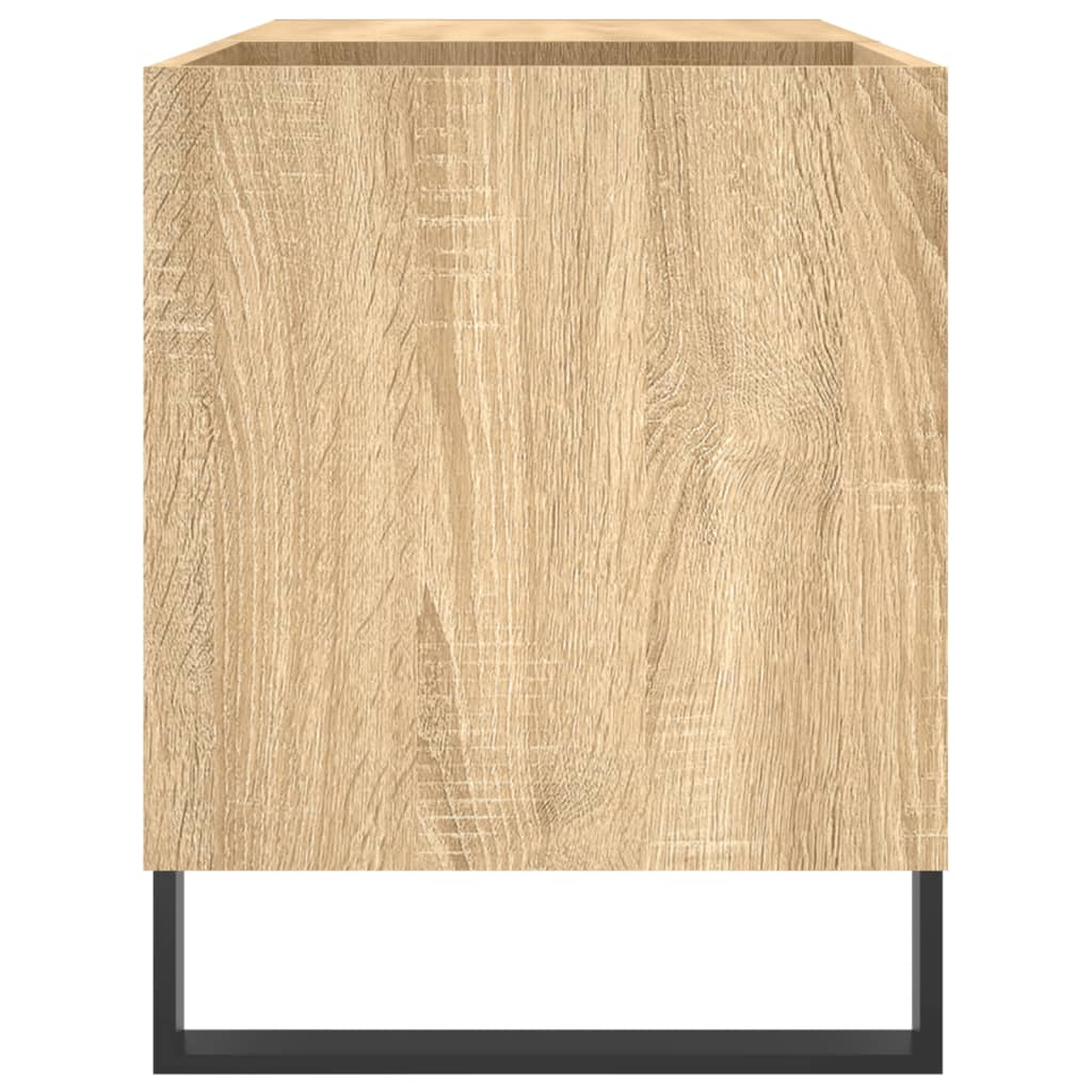 Berkfield Record Cabinet Sonoma Oak 85x38x48 cm Engineered Wood